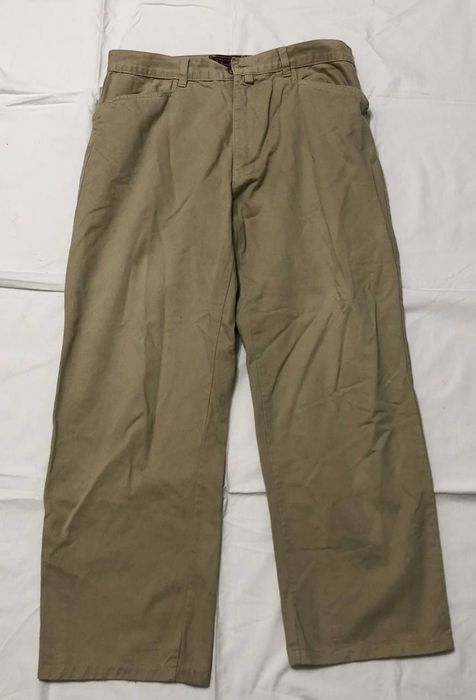 бежеві штани-джинси