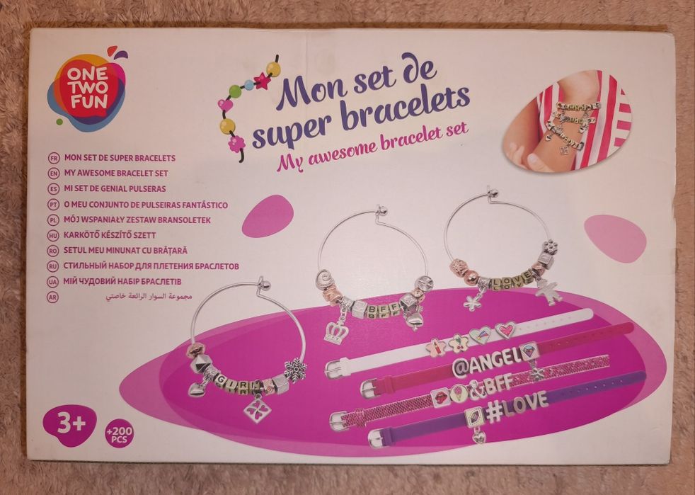 Set para fazer pulseiras