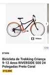 Bicicleta BTWIN Riverside 500 - 24” (9-12 anos) – Como nova!
