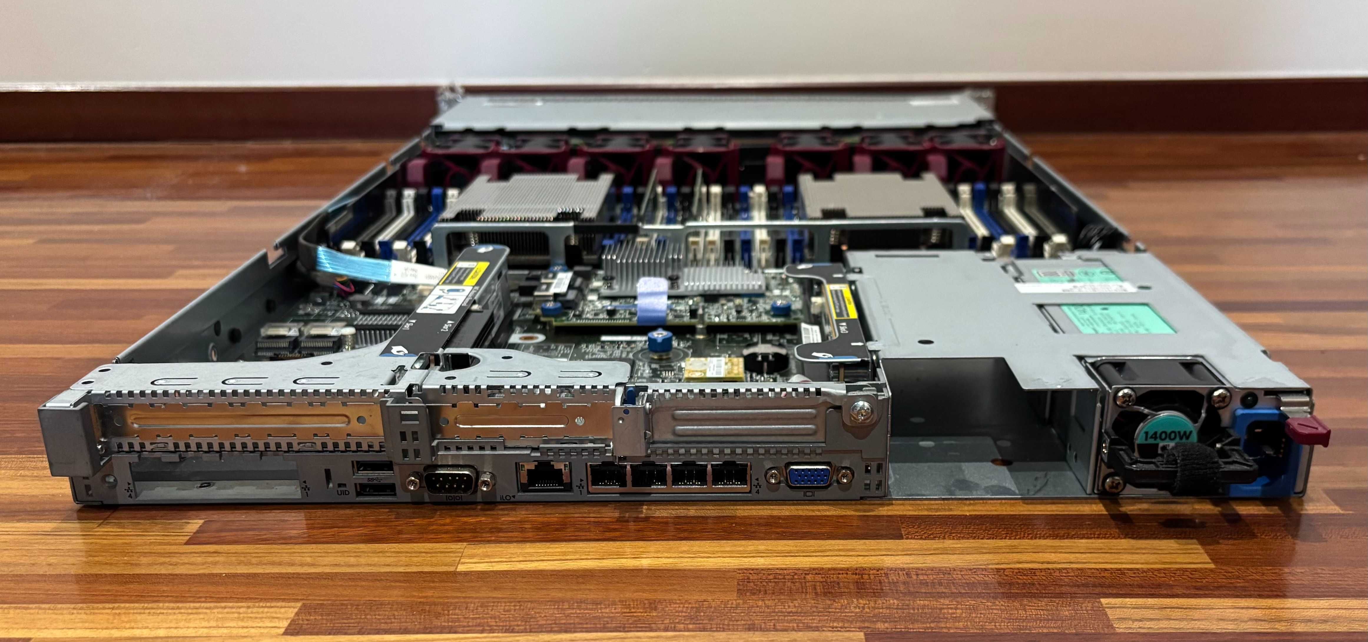 Serwer HPE DL360 G9 Gen9 TPM 4LFF 2x2620v4/2x2660v4 16GB