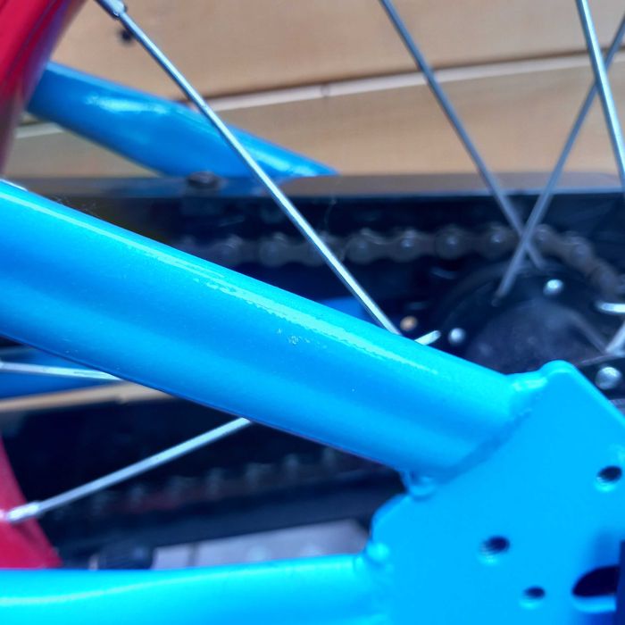 Rower dziecięcy KARBON ALVIN 16 cali  niebiesko-czerwony