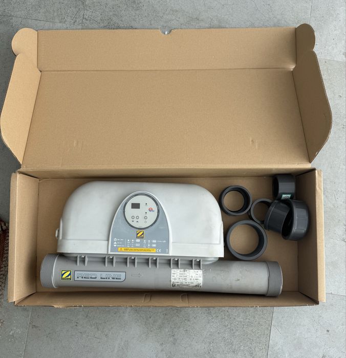 Aquecedor elétrico Zodiac RedLine 12 kW para piscina