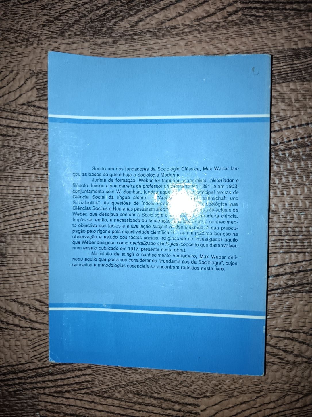Fundamentos da Sociologia - Max Weber