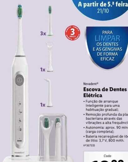 recargas para escovas electricas NEVODENT