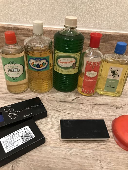 Тушь для ресниц Ленинград косметика СРСР