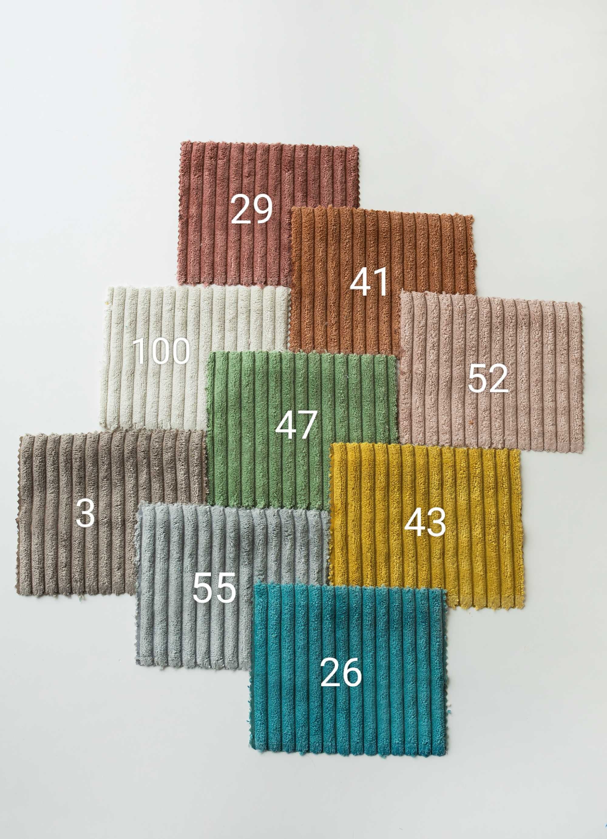 Modułowa sofa z pianki Kanapa Montessori dla dzieci Sztruks Boucla
