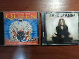 Диск CD Queen и Avril Lavigne