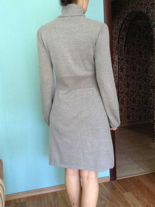 Платье теплое трикотажное, гольф (G&C Сollechion)