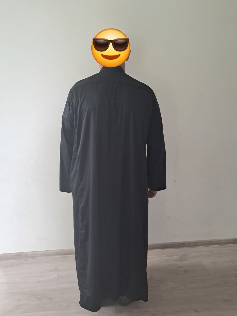 Muzułmańska islamska szata długa koszula strój przebranie męskie