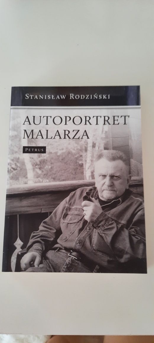 Książka " Autoportret malarza  Petrus " Stanisław Rodziński