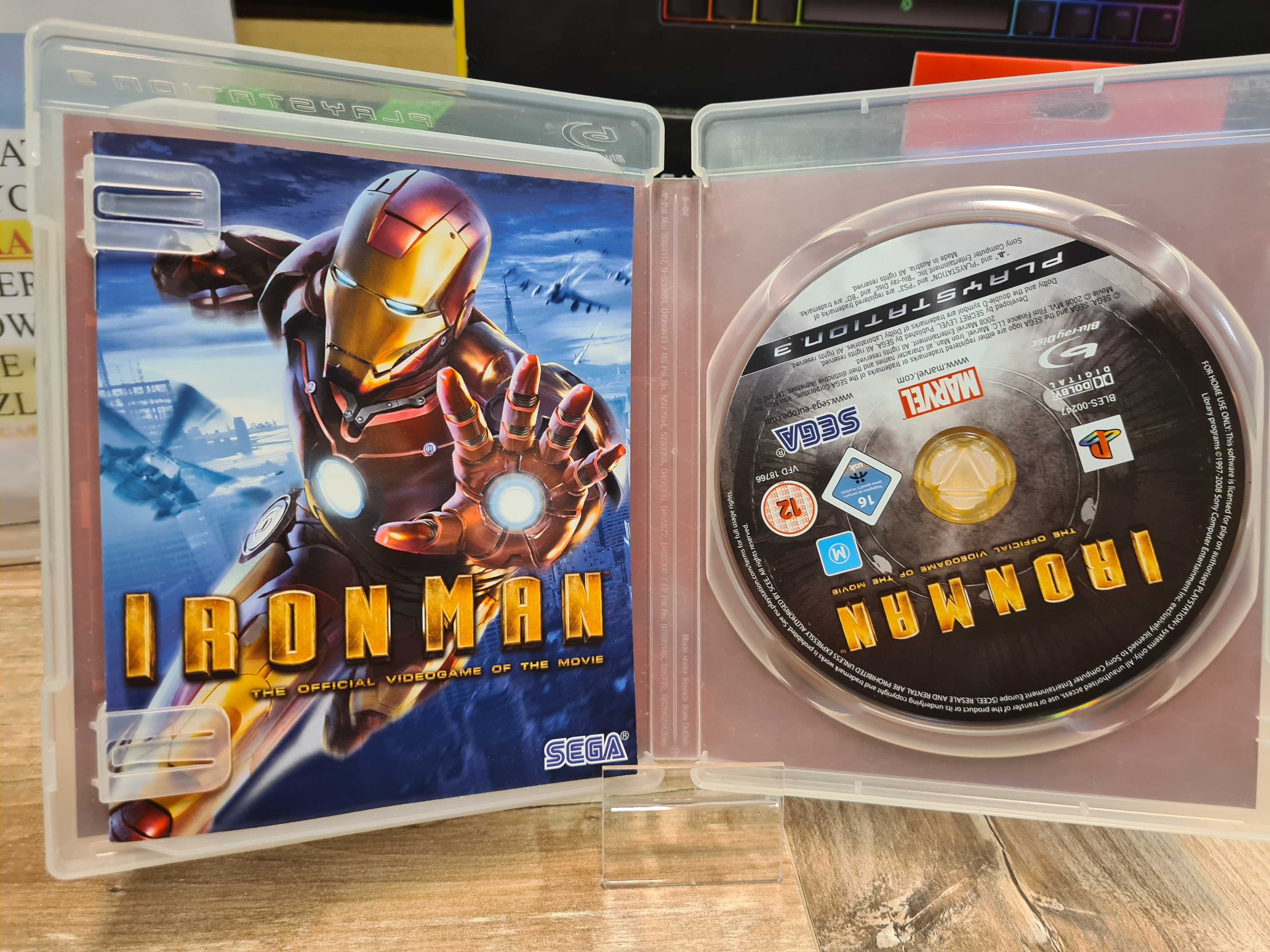 Iron Man (2008) PS3, Sklep Wysyłka Wymiana