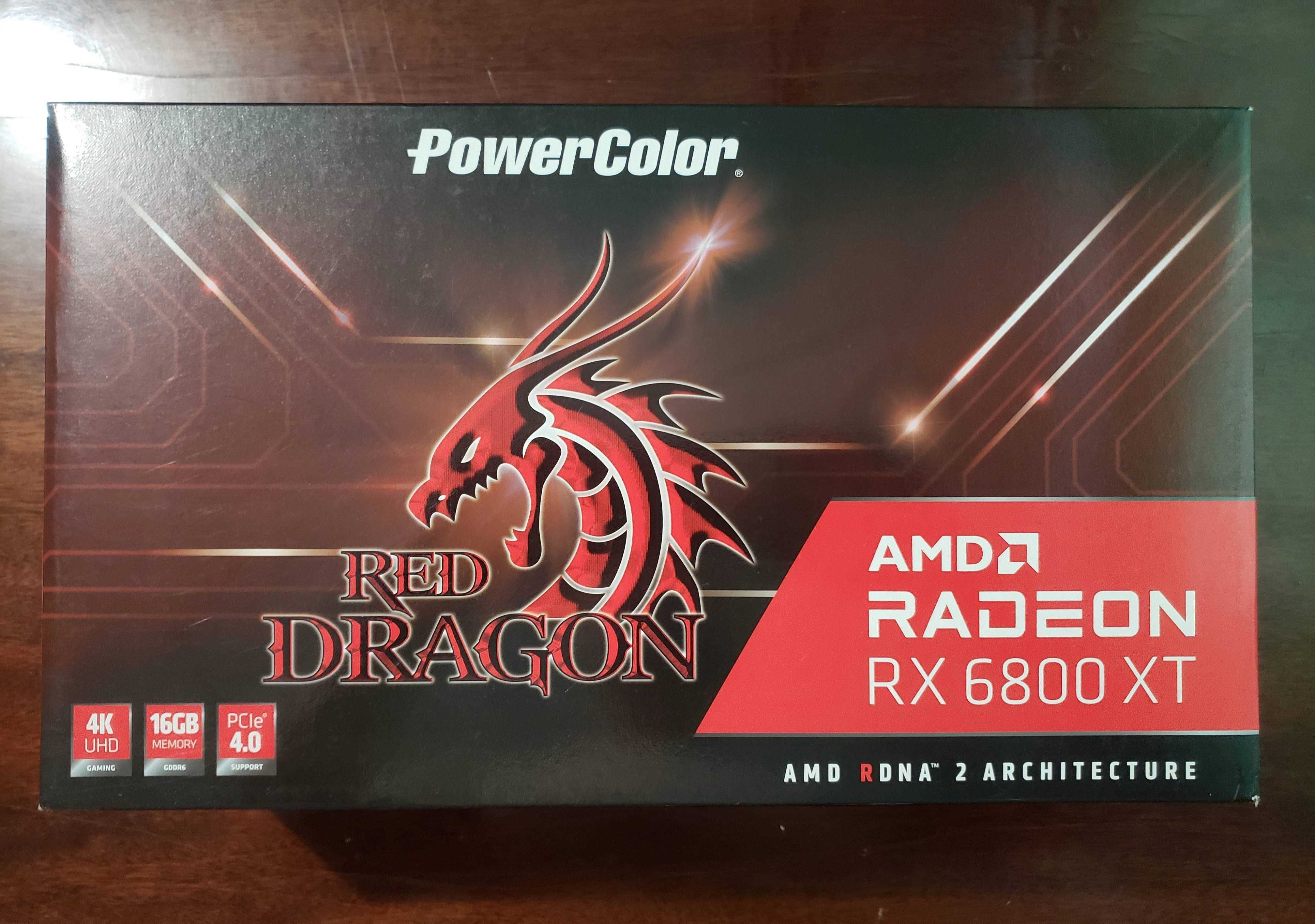 Нова відеокарта PowerColor RX 6800 XT Red Dragon