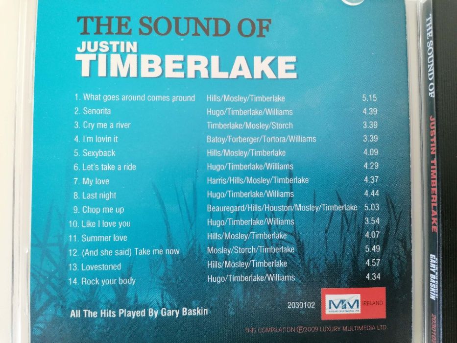 CD "The Sound of Justin Timberlake"
