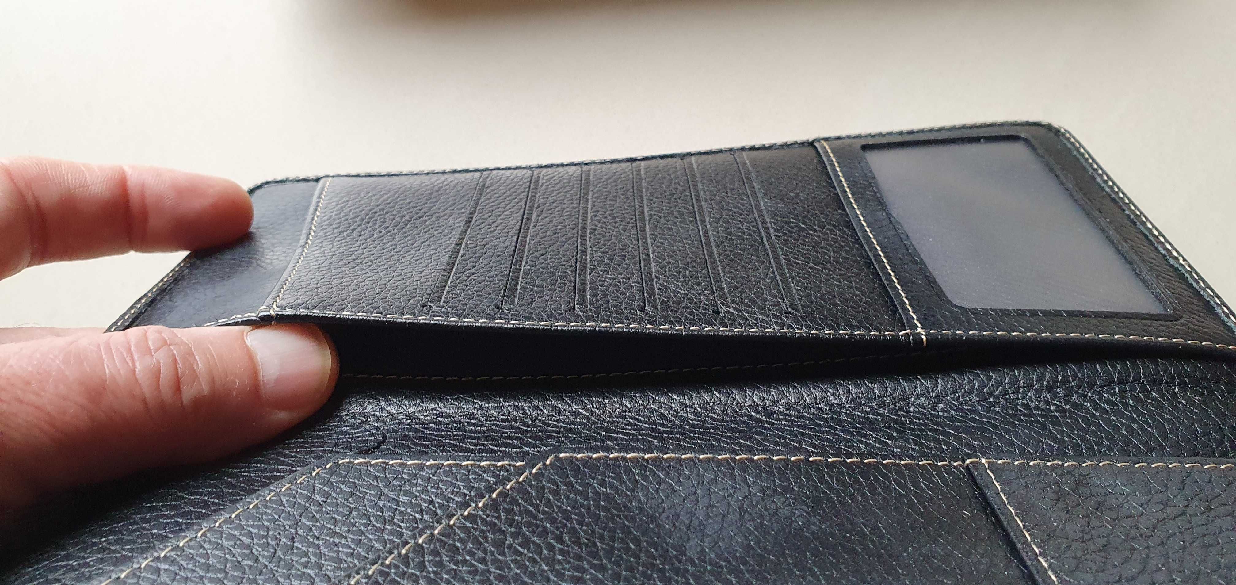 Portfel, organizer, cardholder premium Hugo Boss skóra naturalna