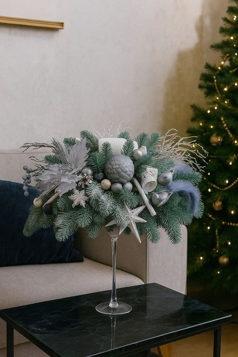 Новорічний підсвічник