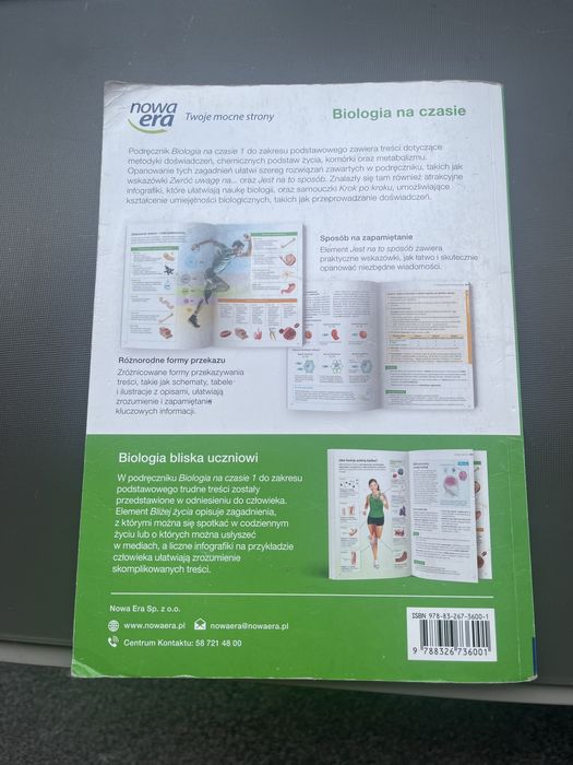 Biologia na czasie kl 1 zakres podstawowy