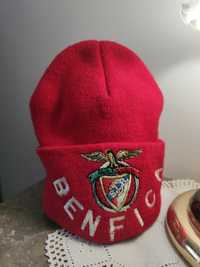 Gorro do Benfica Vintage emblema bordado