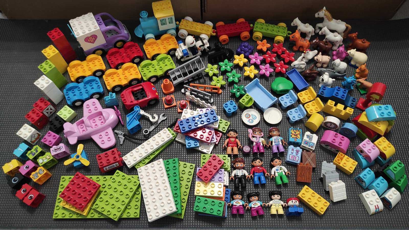 Lego Duplo лего дупло оригінал фігурки тварини звірі кубики пластини
