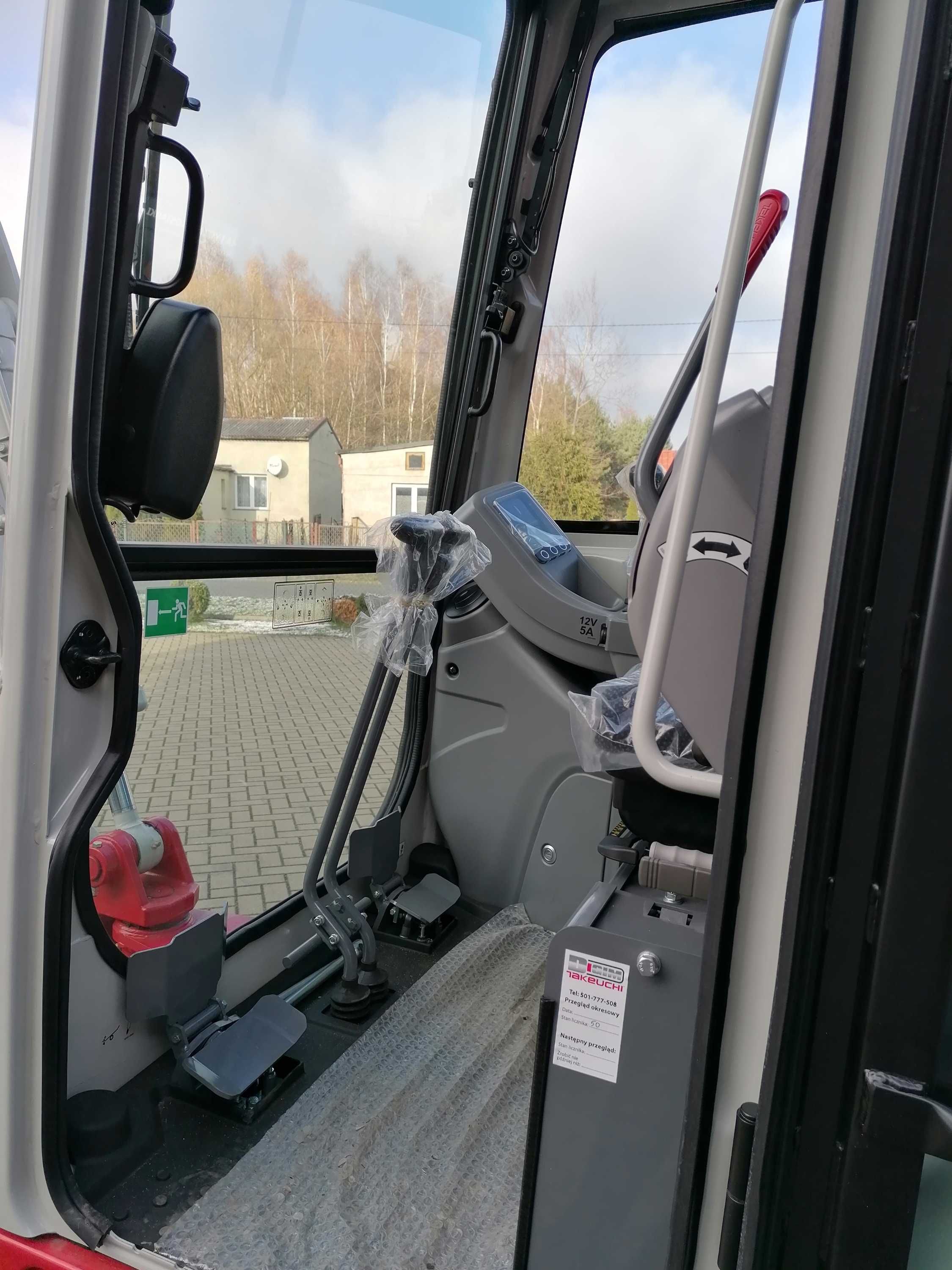 Minikoparka Takeuchi TB216 V0 koparka gąsienicowa – 1,8 t