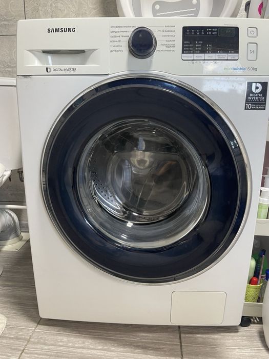 Пральна машина самсунг WW60K42101W eco babl