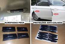 Almofadas pega de mão BMW ou M | Proteção Anti colisão Portas Espelhos
