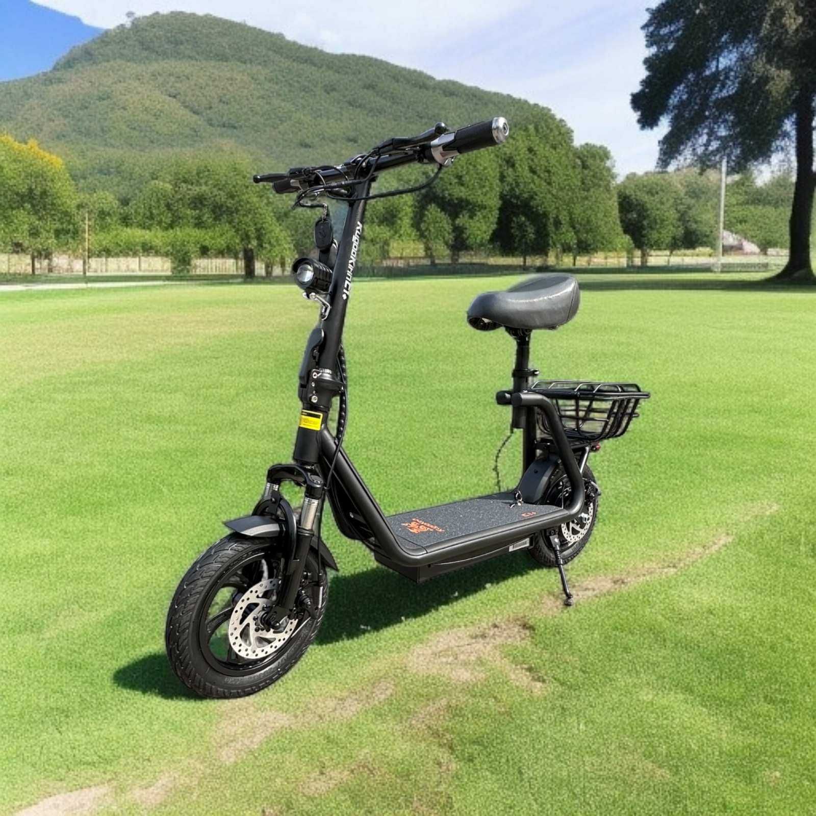 Супер цена‼️ Электросамокат ECOBIKE Zen U12 PRO Красный 800W, 15Ah