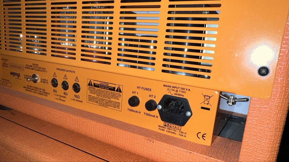 Amplificador Orange AD50 Custom Shop