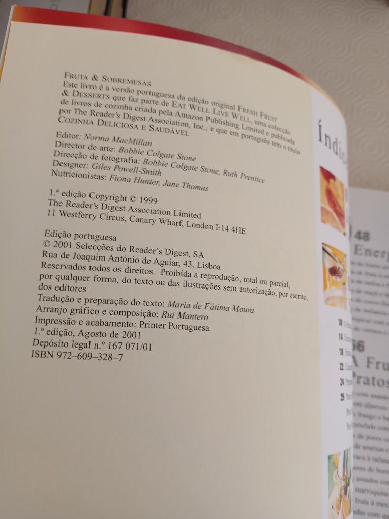 Fruta e Sobremesas