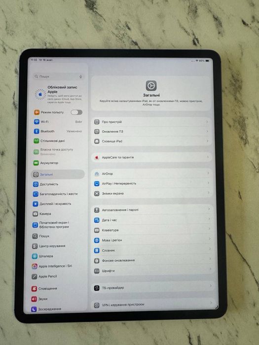 iPad Pro 12.9 gen 5 M1 256gb
