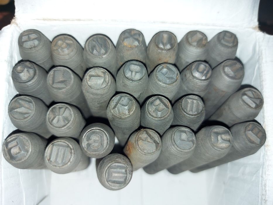 Клейма цифровые   Номер 5