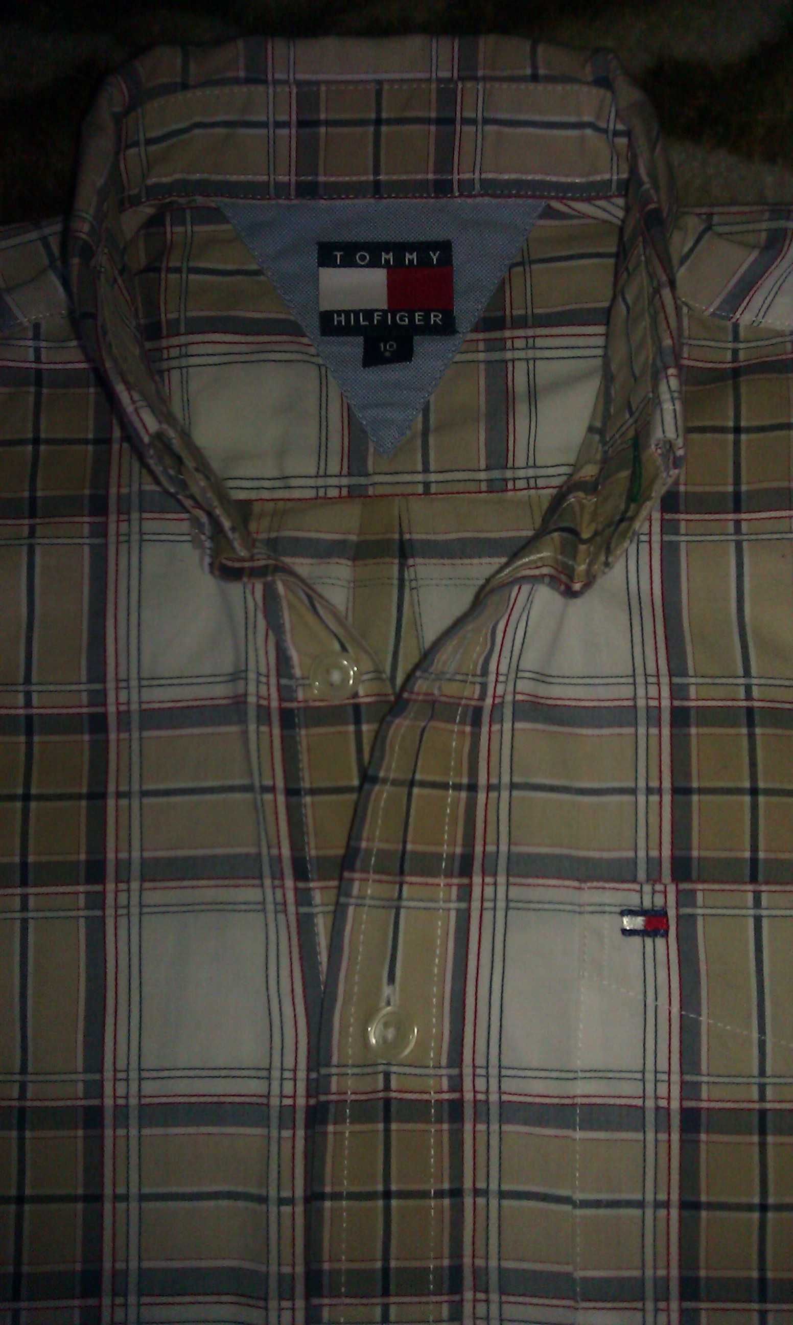 Модная рубашка для мальчика премиум-сегмента Tommy Hilfiger original