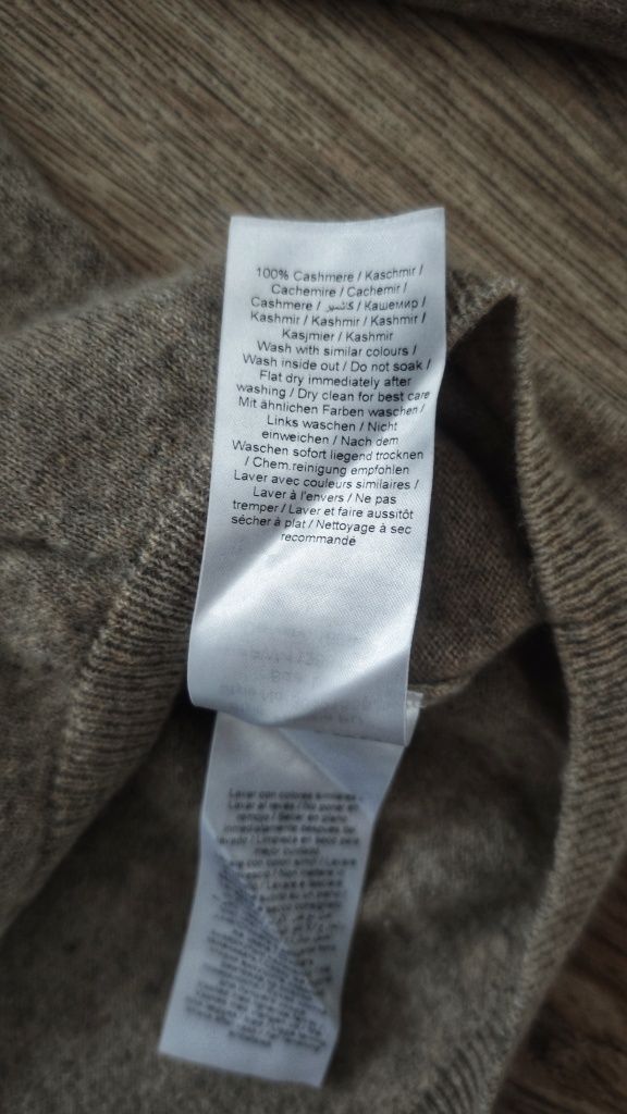 Part Two kaszmirowy sweter cienki beżowy puszysty ciepły 38 M