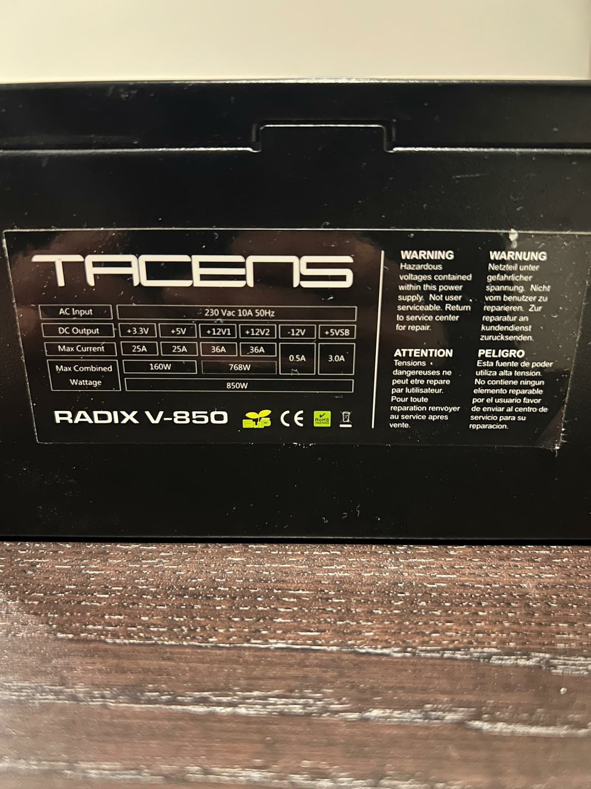 Fonte Alimentação Tacens Radix
