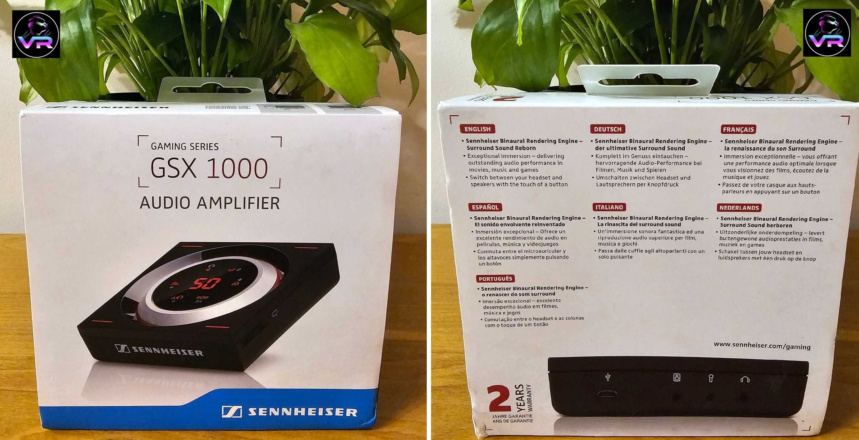 Звукова карта 7.1 - Sennheiser GSX 1000 3D Audio USB ЦАП