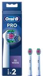 Na Lewara Końcówki do szczoteczki Oral-B Pro 3D White 2szt