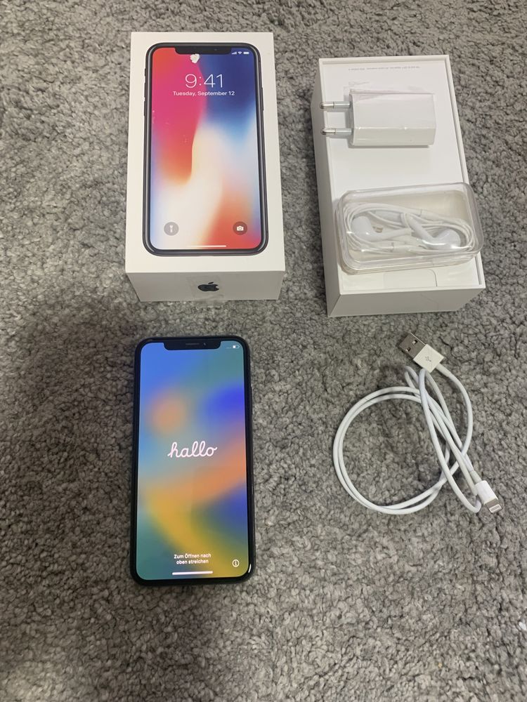 Iphone X 64Gb completo