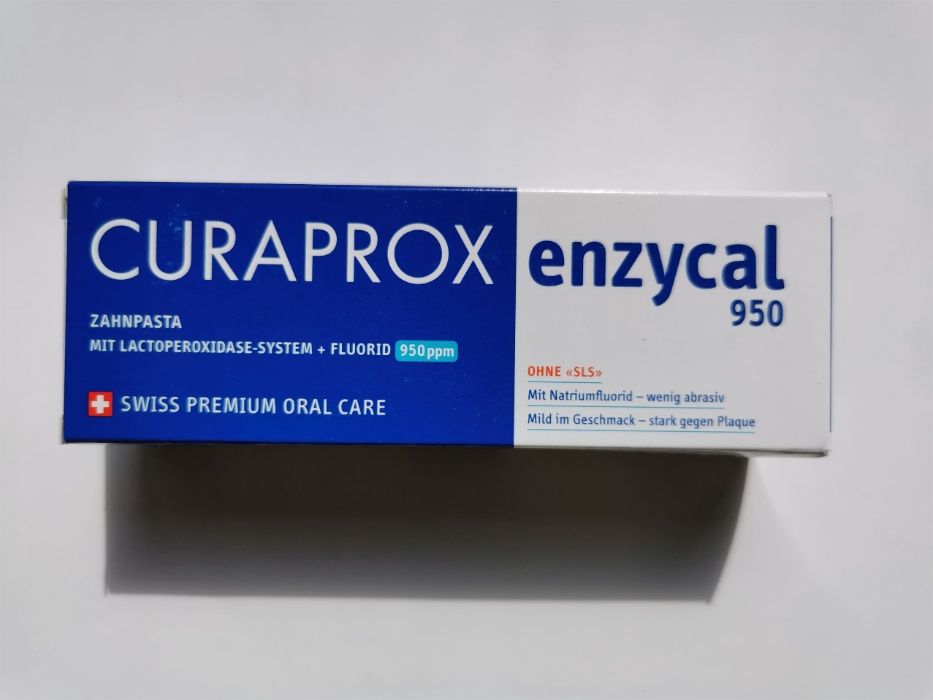 CURAPROX Enzycal 950 (75 гр.)_Ферментная зубная паста