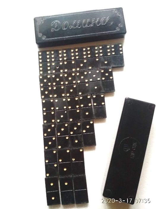 Домино из СССР оригинал, редкое, 70-х годов, состояние отличное б у.