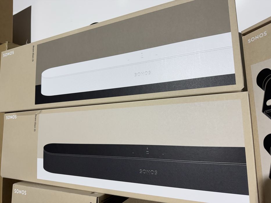 Саундбар Sonos Beam Gen 2 EU  Black/White Dolby Atmos в наявності