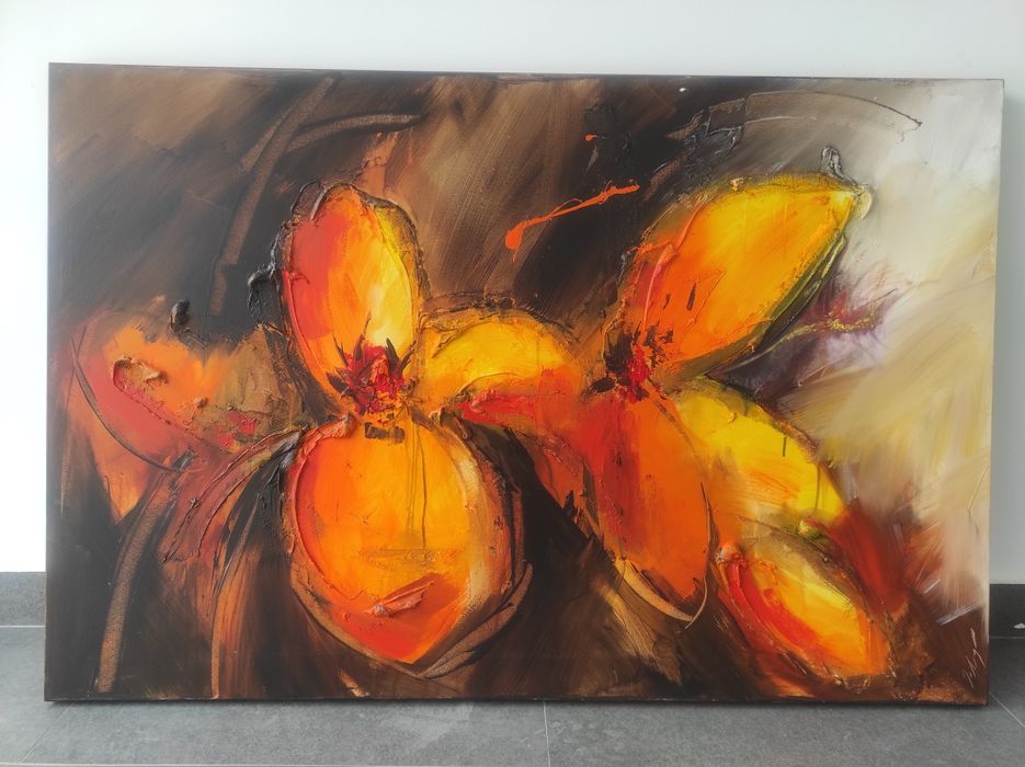 Quadro abstrato 120x80cm