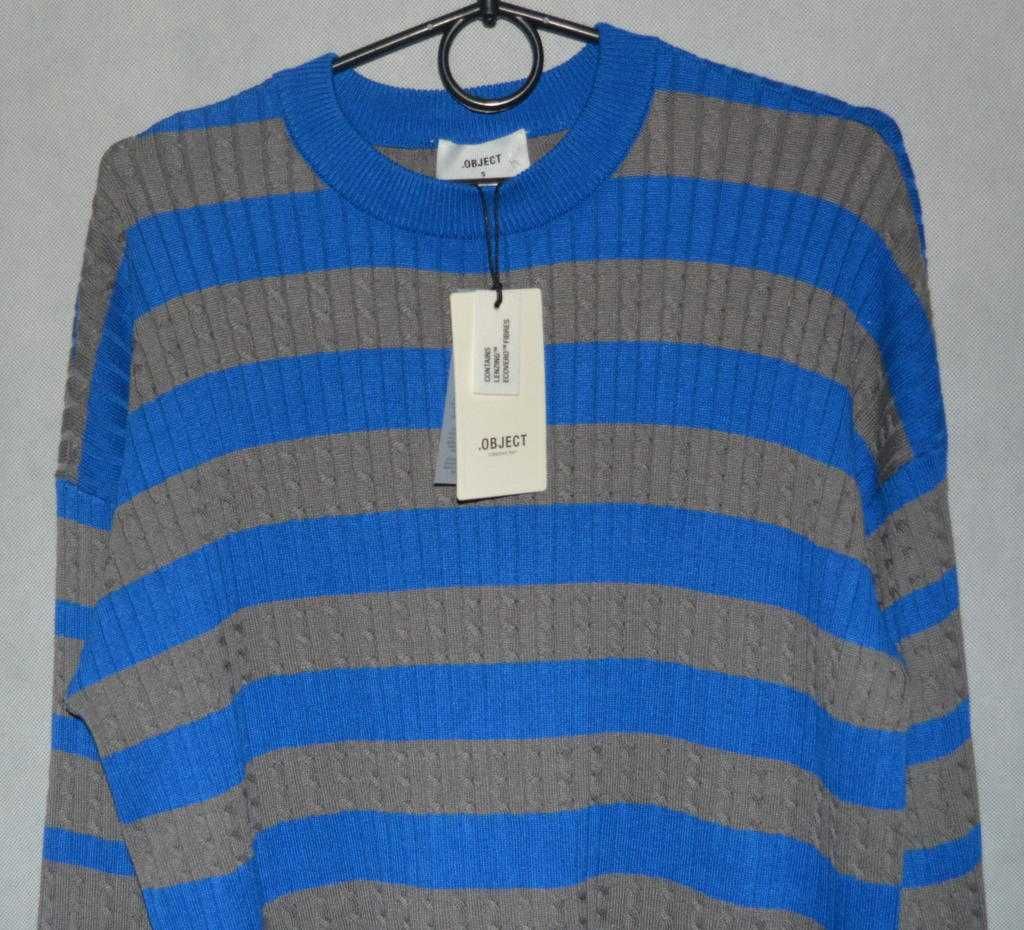 Sweter w paski Object S