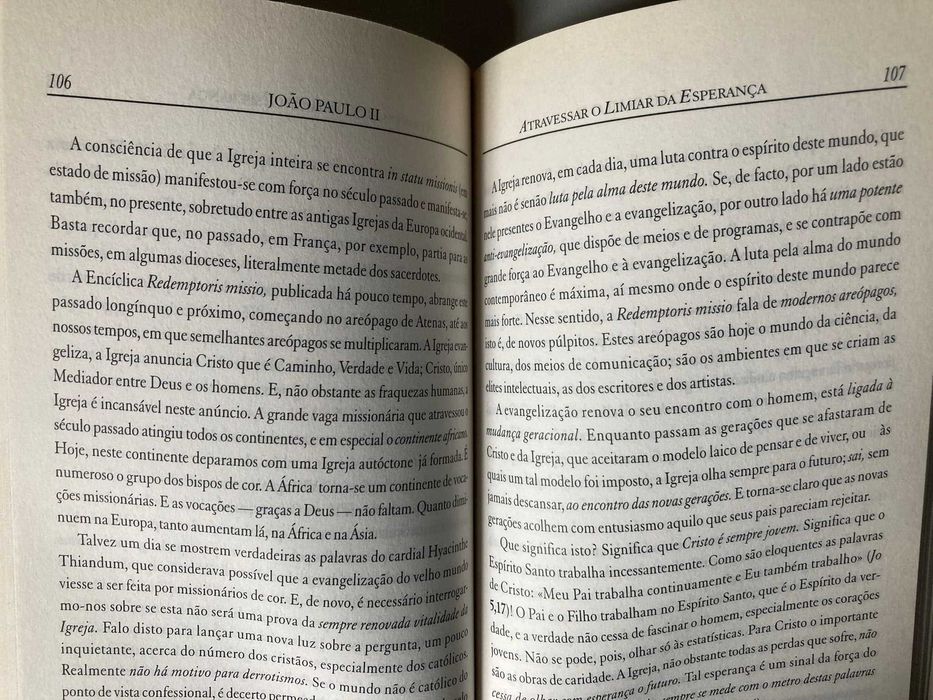 João Paulo II - Atravessar o Limiar da Esperança