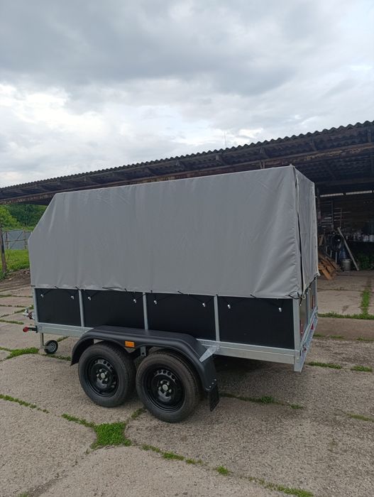 Причеп 2х осн .Кат БЕ 2 т оцінкований 2хосний