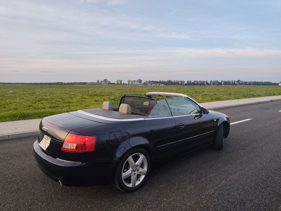 Piękne Audi A4B6 kabriolet USA,1,8T 170kM, automat, sprzedaż/zamiana!