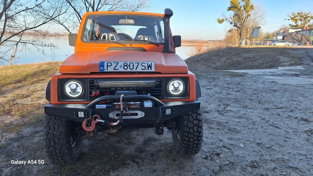 Suzuki Samurai 1.6 16v offroad pług zdrowy