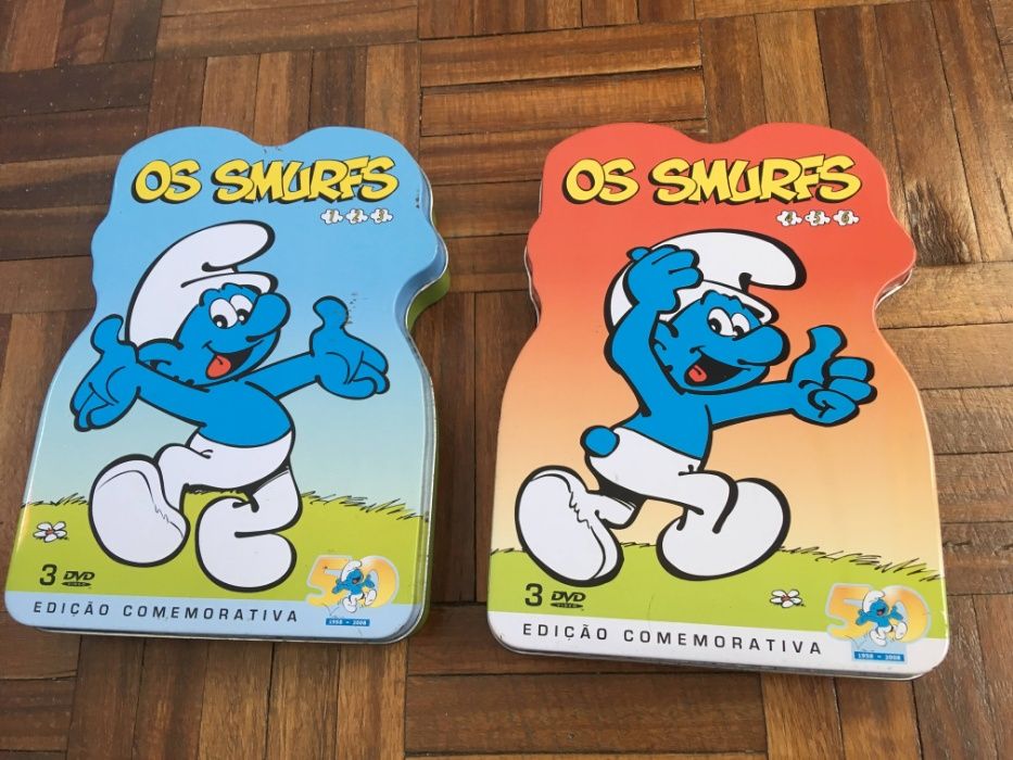 Coleção Smurfs 1 e 2 (1+2+3+a+5+6) Ed. Especial 50 Anos (DVD-Vídeo)