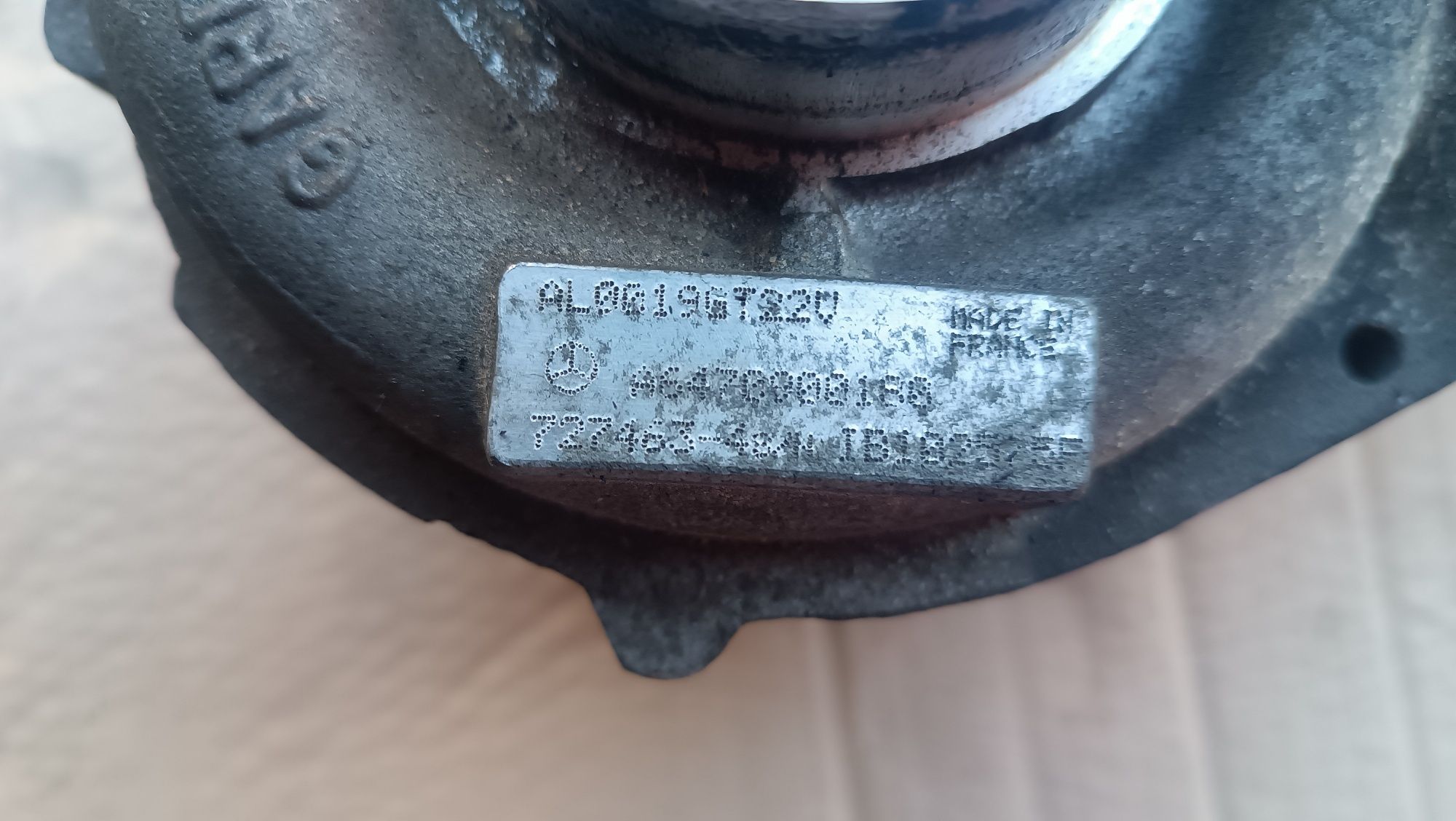 Турбіна Мерседес w211 2.7 cdi