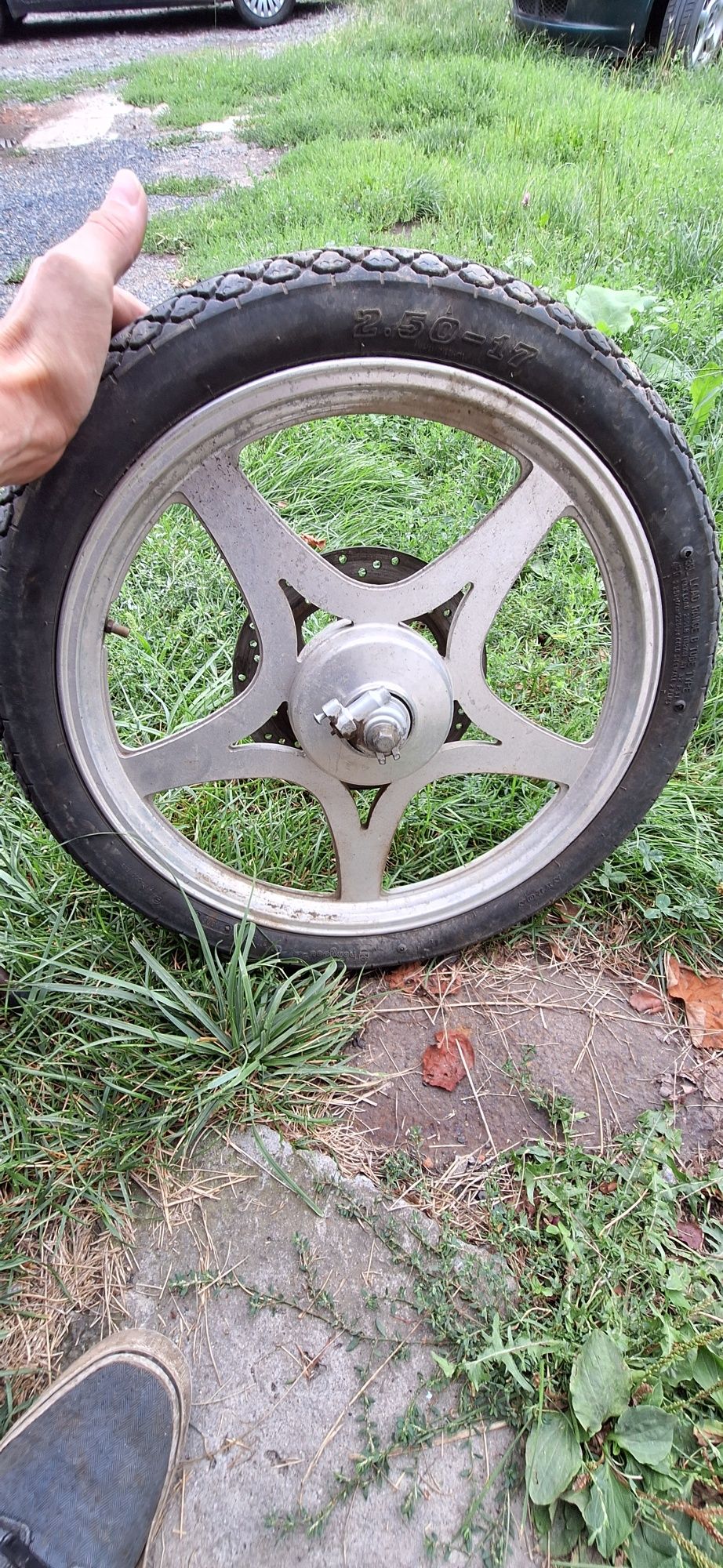Koło skuter komarek motor 17  rim1.6