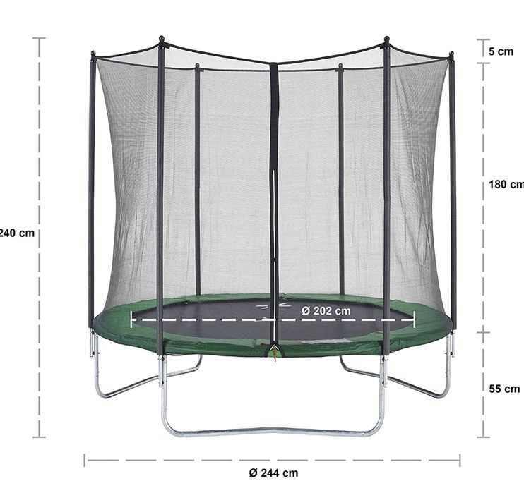 Trampolina 250 cm NOWA