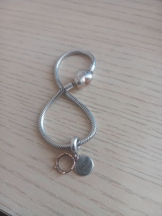 Оригінал браслет Пандора з шармом Корона